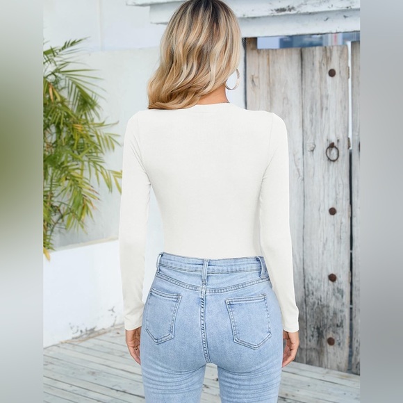 MISSJOY Ribbed Bodysuit‎ - Picture 2 of 2